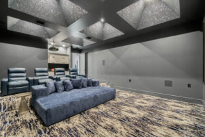 Wandering Way - Home Theater with seating for 10 and Full Bar